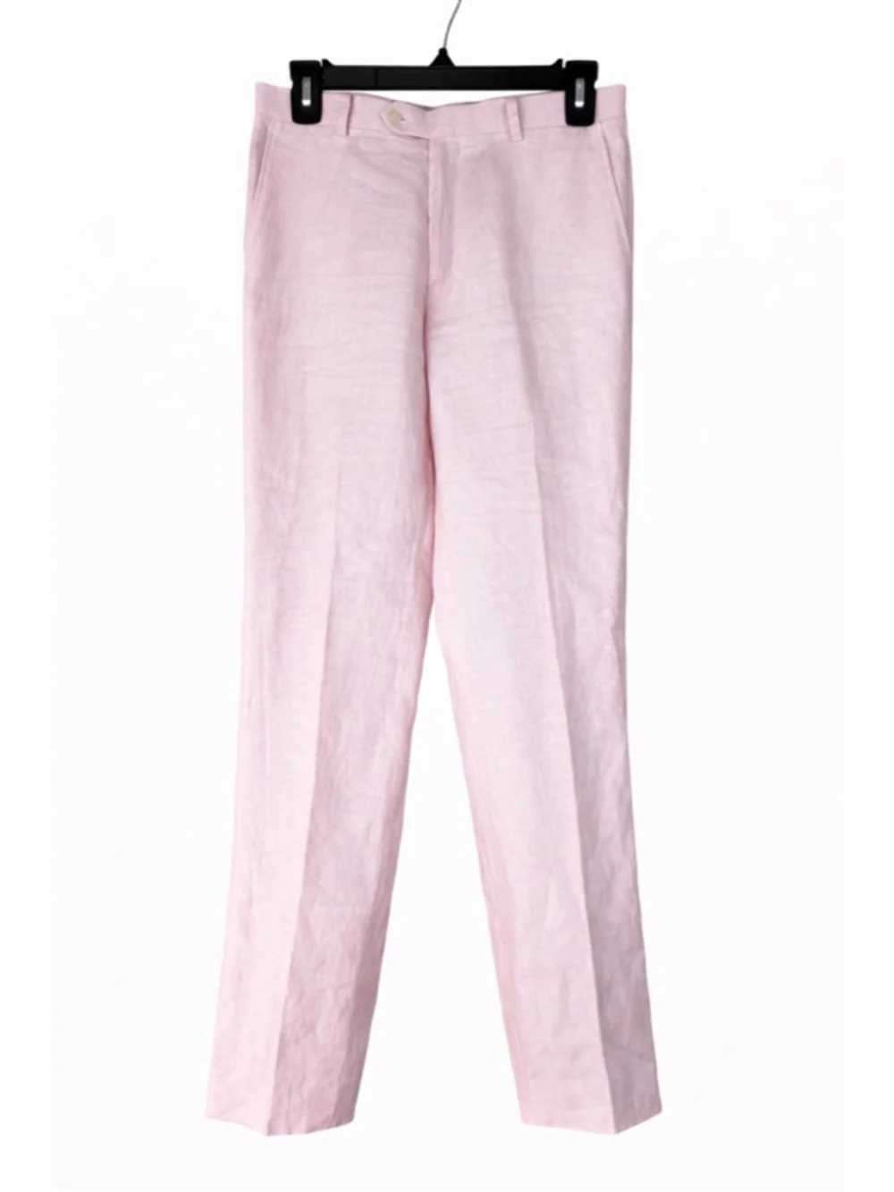 LAUREN Ralph Lauren Young Men’s Pink Linen Trousers Size 18R X 29W